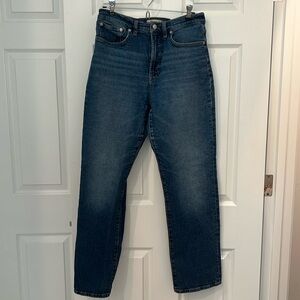 Madewell blue jeans